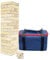 JacJoe All Pro Holz-Trommelturm-Spiel, Toppling-Block, Stapelspiel, Holz, Outdoor-Hof-Spiele für Familie, 54pcs