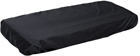 Vaguelly Upright Piano Dust Cover Keyboard Dust Protection Soft Fabric Easy On/off