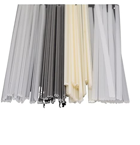 Magnifique électrode soudée. 50pcs baguettes de soudage en plastique réparation de pare-chocs ABS/PP/PVC/PE baguettes de soudage fournitures de soudure gris blanc noir Beige couleur baguette de soudag