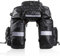 Janmobrian Fahrradtasche Gepäckträger, Gepäckträgertasche Bike Bag 3 in 1 Fahrrad Kofferbeutel Radfahren Gepäck Rücksitz Kofferraumtasche wasserdichte Multifunktions Rucksack(Black 65L)