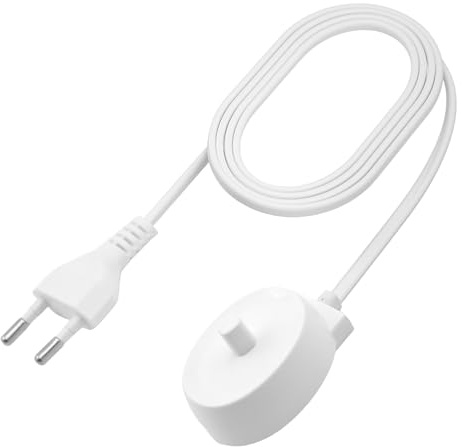 Elektrische Zahnbürste Ladestation, Ladegerät Zahnbürste Steckdose Kompatibel mit Oral B D12, D16, D34, D36, S12, S18, Pro1000, Pro2000, Pro3000, Pro4000, Pro6000, Pro7000, Pro8000, Pro9000, OC20