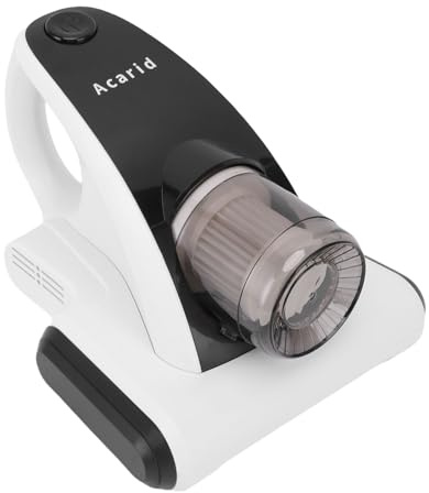 Gonetre Bettsaugerreiniger Leistungsstarker 12000 -Pa -Saug -Saug -USB -Schnur -Handheld -Matratzenreiniger mit 350 Ml Mülleimer für Sofa Bett Kissen Plüschspielzeug Abs Material