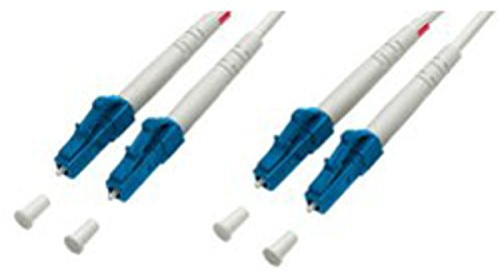 Equip LWL-Patchkabel-Glasfaserkabel LC->LC 62.5/125mμ 1.00m Multimode Duplex Orange Polybeutel