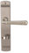 Alpertec 32700863 Sale-LS Messing Edelstahlfarbig für Badtüren WC Drückergarnitur Türdrücker Türbeschläge Neu, edelstahlfarben, für Badezimmertüren