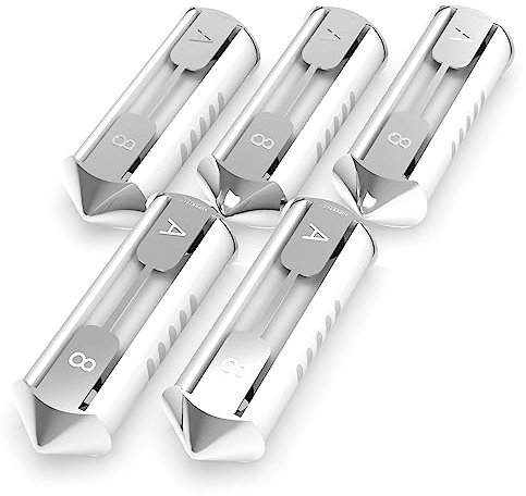 AUPROTEC Torpedo Sicherung Schmelzsicherung 5A - 40A Auswahl: 8A Ampere weiß, 5 Stück