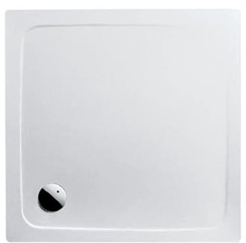 Kaldewei Stahl Duschwanne Avantgarde SUPERPLAN 386-1 Antislip 800x800x25mm alpinweiss