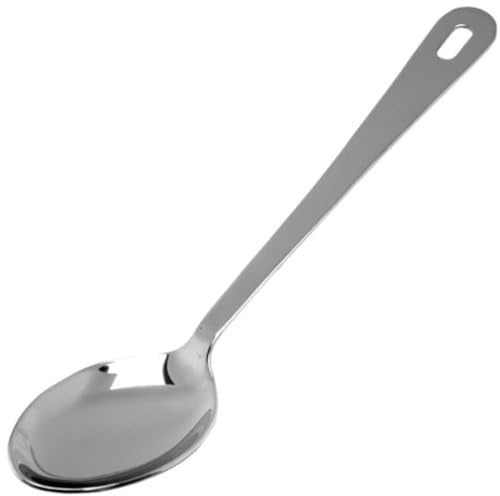 Genware 300012 S/ST Serving Spoon With Hanging Hole, 12