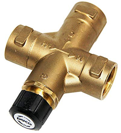Brauchwassermischer 3/4 IG Mischventil Verbrühschutz
