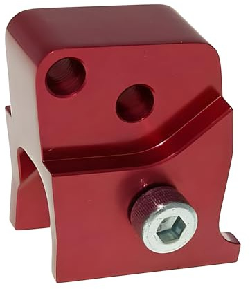 Höherlegungssatz CNC 2-Loch rot für Peut liegend