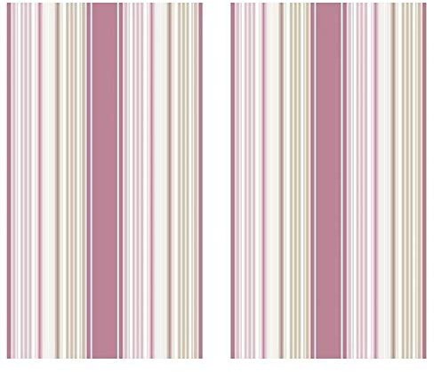 Galerie Smart Streifen Tapete – Pink, rose, Full roll (10M x 53 cm)