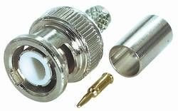 MANAX® BNC-Stecker Crimp-Version für Kabel RG 59 U - Ø 6,0 mm - 10 Stück