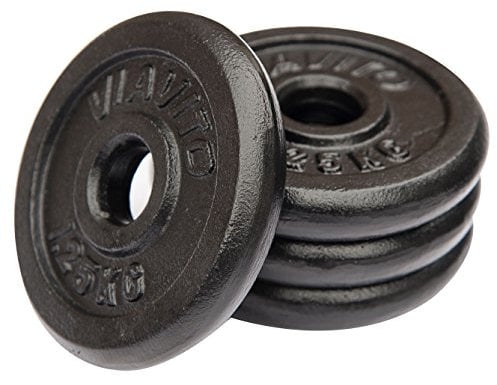 VIAVITO Cast Iron Standard Weight Plates