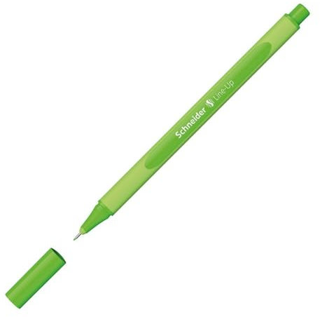 Schneider 191063 Fein-Liner und Pigmentliner Fineliner Line-Up 0.4mm neon-grün