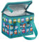 TEAMOOK Folding Lunch Bag Insulated Lunch Box Cool Bag Green Owl 6 cans