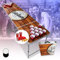 Beercup Table Pong à bière - Ensemble de Pong à bière pour Jeux de fête - Table Beerpong Pliable et réglable en Hauteur - Table à bière avec Porte-gobelets Rouges - avec Compartiment à Glace