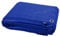 2 x 3 m Blue Tarpaulin Waterproof Tarp Sheet Cover, Groundsheet - Waterproof, Weatherproof, Frost-Resistant, UV Protection, Universal, Multipurpose, Reinforced Eyelets