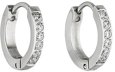 PURELEI® Kaimana Ohrringe (Silber) – Damenohrringe aus langlebigem Edelstahl – Wasserfeste Ohrringe Damen – Modeschmuck für deinen individuellen Look