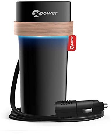 Car Air Purifier Ozone Generator 12V O3 Sterilizer Car Deodorant Eliminates Allergic Odors, Dust, Smoke