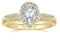 Zakk Damen Ringe Set Silber 925 Ewigkeitsring Solitär 1.5CT Träne Zirkonia Verlobungsringe Eheringe Trauringe Versprechen Ring Rosegold Gold (Rosegold,52 (16.6))