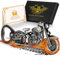 LKKCHER Geburtstagsgeschenk für ihn Papa, Motorrad Flaschenöffner, Einzigartiges Geschenke für Männer, Biergeschenk für Männer, Motorrad Geschenk, Vatertagsgeschenk, Geburtstagsgeschenk für Männer
