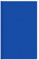 vidaXL Zeltteppich 400x400 cm Blau HDPE