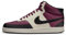 NIKE Court Vision Mid NN, Sneaker Uomo, Dark Beetroot/Black-Sail, 42.5 EU