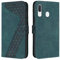 YIRRANZD Coque pour Samsung Galaxy A40, Étui Housse Protection en Cuir PU [Pochette de Portefeuille] [Magnétique], Antichoc Etui à Rabat pour Samsung A40 (Vert)