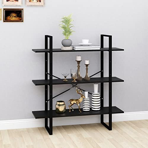 homiuse Metallregal 100x30x105 cm Type 1 Schwarz Kinderregal BüCherregal Kinder WüRfelregal Leiterregal Lagerregal Regal Schmal GeträNkeregal Standregal Einfach Zu Montieren