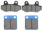 Pit Bike Back Brake Pads Motorcycle Brake Front Rear Brake Pad Fits for 50 90 110 125 140 150 Pit Dirt Bike