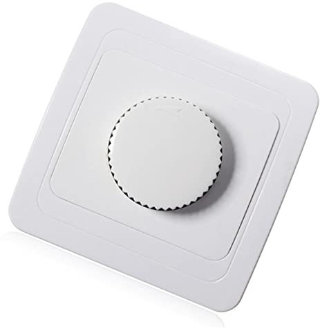 DOITOOL 81x81mm 220V Wand Dimmer Panel Dimmer Stufenlose Helligkeitsregelung Für Optimale Lichtverhältnisse Jedem
