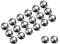 Kozelo 100Stk Präzisions Kugeln - [4.5 mm] 304 Edelstahl Stahl für Lager Verwendung Massiv