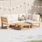 Festnight Balkon Lounge Klein Ecklounge Gartenlounge Outdoor Holz Balkonmöbel Kleiner Balkon Sofa Gartensofa L Form Ecksofa Lounge Sofa Outdoor Garten Loungemöbel Terrasse Gartenmöbel Set