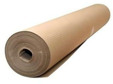 1 rouleau carton ondulé mesure 1 x 45 mètres La Havane Protection Revêtement de sol Peinture Revêtement de sol Travaux Rénovation - Fabriqué en Italie