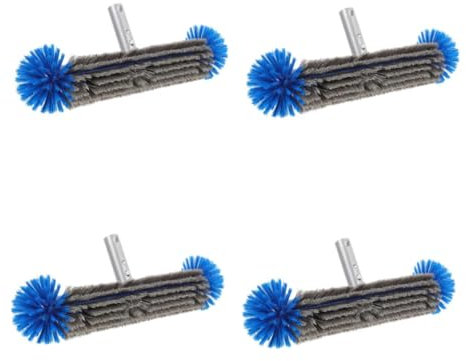 BESPORTBLE 4 Piezas Artículos para Limpieza De Piscinas Mango De Escoba De Piscina Cepillos para Limpiar Piscinas Cabezal De Cepillo De Piscina Herramientas para Limpiar Piscinas Blue Páginas