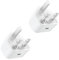 USBC Plug UK, 2-Pack 25W USB C Charger Plug Fast Charge for iPhone 16 15 14 13 12 11 Pro Max Plus XR, iPad, Samsung Type C Plug Fast Charging Head, iPhone Charger Plug USB C Power Adapter Plug