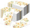 20 Stück Papierservietten mit weißen Orchideen, Cocktail-Servietten, Dinner-Servietten, weiße Gardenien-Papierserviette, Geschirr für Valentinstag, Hochzeit, Geburtstag, Abschlussfeier