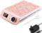 Aspiratore Unghie Ricaricabile 4000mAh, Aspirapolvere per Unghie Professionale 5000RPM, Aspiratore di Polvere per Unghie 48W senza Fili, con Filtro Riutilizzabile e Pennello, Pedicure e Manicure, Rosa