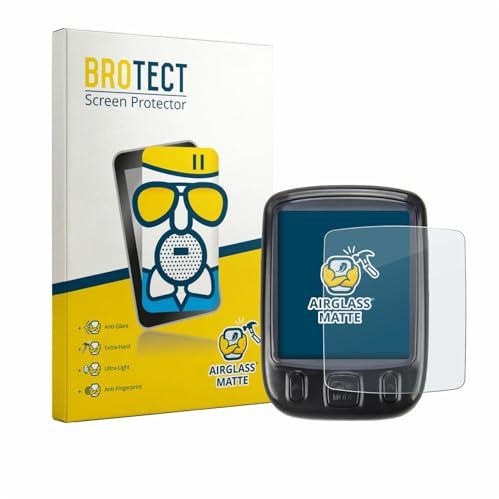 BROTECT Entspiegelungs Schutzglas für ZMCVOE Bike Computer digital Schutzfolie Panzer Glas Matt [Extrem Kratzfest 9H, Anti-Reflex, Anti-Fingerprint]