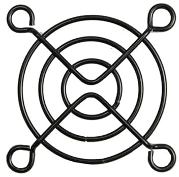 200PCS Black 50mm Fan Grills Metal Wire Finger Guard For CPU Fan Fan Grill Guard Protector 50x50mm 5CM for 50MM Cooling Fans