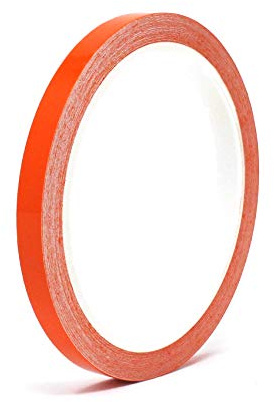 Finest Folia 10 Meter (0,79€/Meter) Zierstreifen Auto Motorrad Boot Modellbau Farbauswahl Dekorstreifen Seitenstreifen Klebestreifen (Pastellorange Glanz, 7mm Breite)
