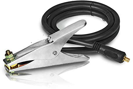 Cavo massa saldatrice 200A 16mm2 da 4m con spina DX 50
