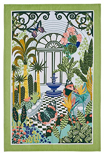 Ulster Weaver Geschirrtuch, Palmenhaus, Baumwolle, Mehrfarbig