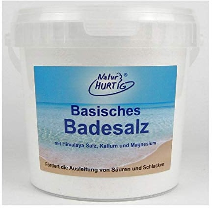 Natur Hurtig Basisches Badesalz 1200 g 1,2 kg