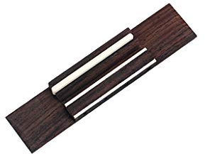 Alnicov Rosewood Steg mit Knochen-Sattel für 4-saitige Ukulele Gitarre