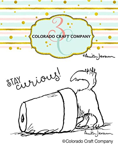 Colorado Craft Company Clear Stamps 2X3-Stay Curious Mini-By Anita Jeram -C3AJ555