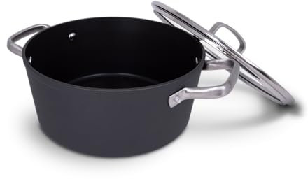 Arcos Cacerola Antiadherente 16 cm 1.5 L - Full Induction para Todo Tipo de Cocinas, Asas Acero Inoxidable Efecto Frío, Apta Lavavajillas, Ahorro Energético, Serie Samoa