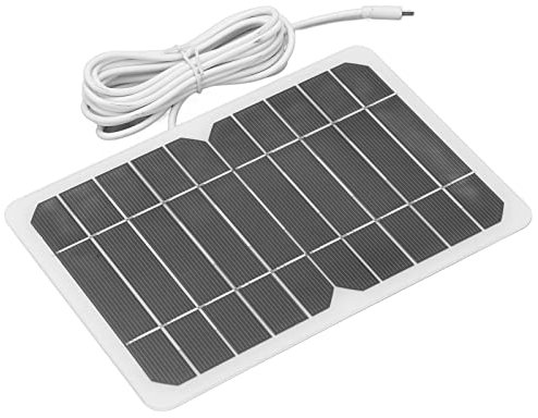 5W 5V Kit de panel solar USB Mini módulo de panel solar Cargador solar de bricolaje Cargador de teléfono móvil de polisilicio para acampar al aire libre Senderismo Ciclismo