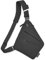 BROADREAM Persönliche flexible Tasche für Damen und Herren, Diebstahlschutz, schmale Umhängetasche, Brustrucksack für Sport, Reisen, Freizeit, Wandern