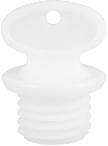 Healeved Hot Water Bottle Stopper - Sealing Plugs for Hot Water Sack & Bag - White