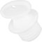 Healeved Hot Water Bottle Stopper - Sealing Plugs for Hot Water Sack & Bag - White